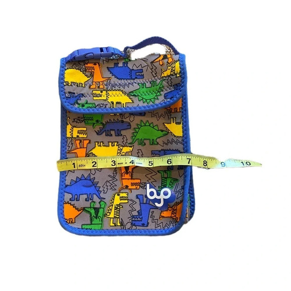 Soft Shelled Colorful Dinosaur Lunch Bag​ - Picture 10 of 12